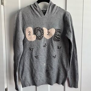 S.Christina 100% cashmere Sweater Sz L/XL